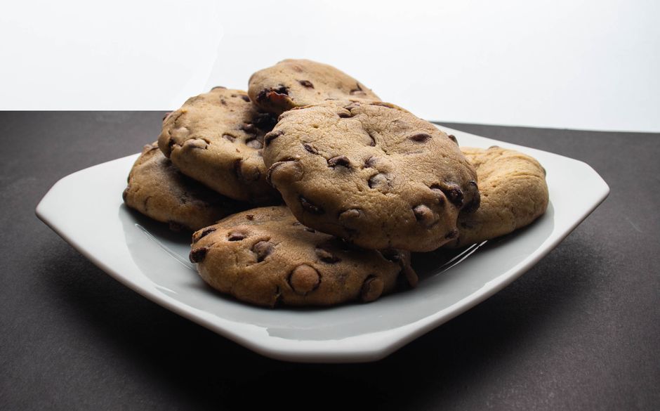 Glutenfria chokladkakor – sega med mörk choklad (recept)