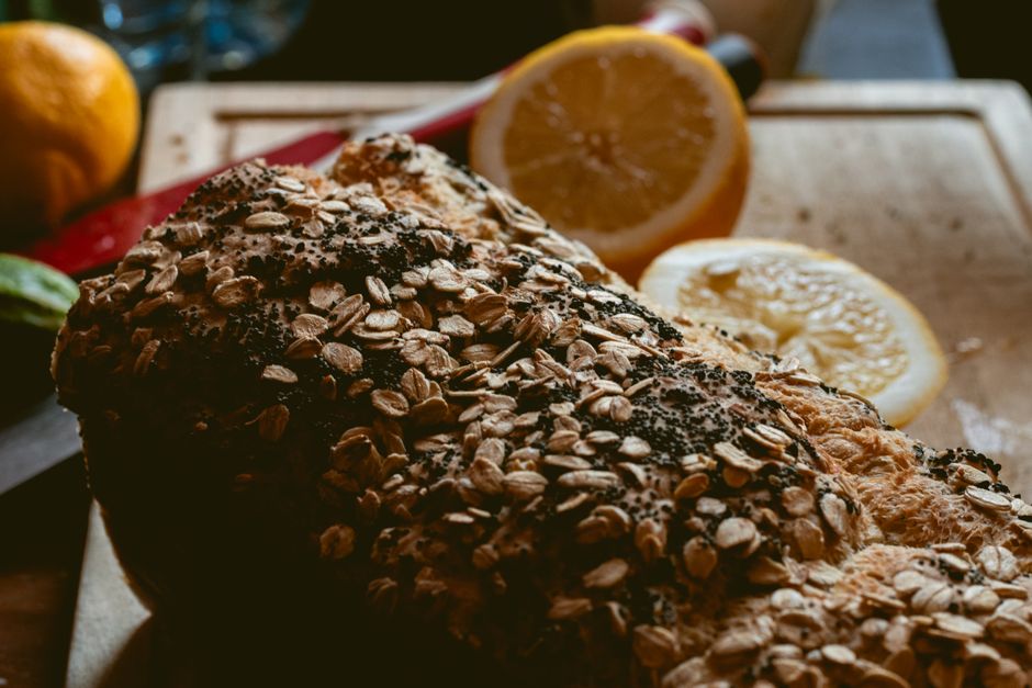 Glutenfritt bröd utan jäst – på bakpulver (recept)
